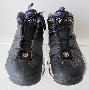 Kobe Bryant Worn NBA Lakers Custom Game Shoes Adidas #8 100% Authentic 
