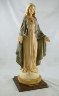 Ado Santini Italian Alabaster Our Lady of Grace Immaculate Sacred 