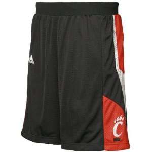 adidas Cincinnati Bearcats Black Replica Mesh Shorts:  