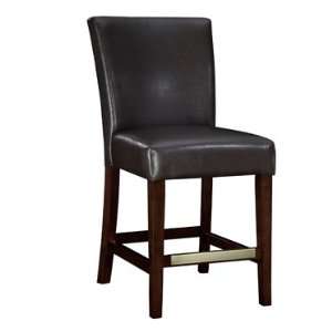  Powell Axelrod Dark Brown 24 High Parsons Counter Stool 