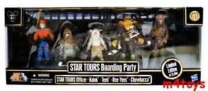 Star Wars DISNEY TOURS 2010 BOARDING PARTY set of 5  