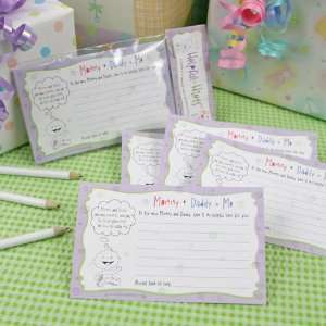  Helpful Hint Cards   Baby Shower Game 