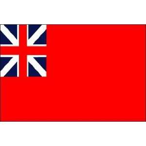  3 x 5 Feet British Red Ensign Poly   indoor Historical 