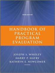 Handbook of Practical Program Evaluation, (047052247X), Joseph S 