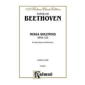  Missa Solemnis, Op. 123 Musical Instruments