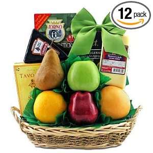 Fruit & Cheese Delight Gift Basket Grocery & Gourmet Food