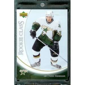  2006 / 07 Upper Deck Hockey Loui Eriksson Rookie Class 