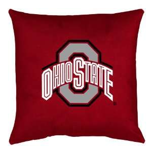   Ohio State Buckeyes Locker Room Throw Pillow