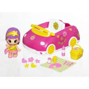  Pinypon Pin Y Pon Pink Car & Figure Set Toys & Games