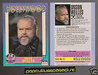 ORSON WELLES Actor 1991 HOLLYWOOD WALK OF FAME CARD