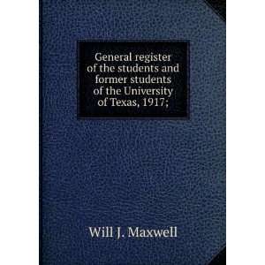 General register of the students and former students of the University 