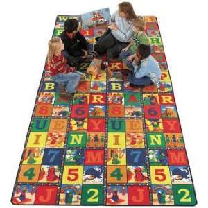    Bible Blocks Learning Carpet by Flagship Carpets: Toys & Games