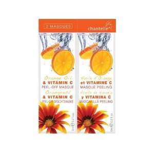 Chantelle Orange Oil & Vitamin C Peel Off Face Masque (2 Masques   0.2 