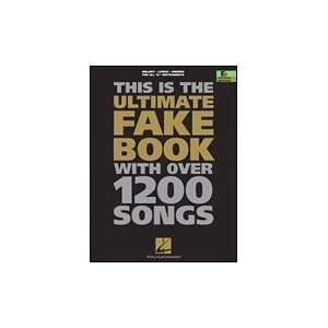  Ultimate Fake Book with Over 1200 Songs 4th Ed   Eb 