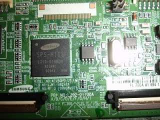 Samsung PN50B450 Logic Board pt# LJ92 01700A (VSC.LN)  