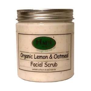  Plant Magic Organic Lemon & Oatmeal Facial Scrub 8.5 Fl.Oz 