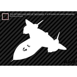  (2x) SR 71 Blackbird   Sticker #2   Decal   Die Cut 