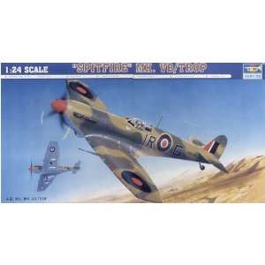  Spitfire Mk Vb Trop Aircraft Trumpeter Toys & Games