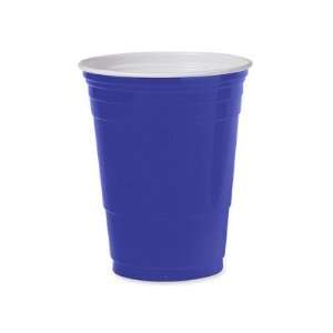     Party Cups, Plastic, 16 oz., 50/BG, Red