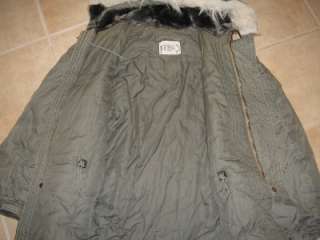 AIR FORCE USAF N 3B LARGE ECWCS COLD WEATHER PARKA  