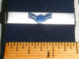 US Air Force Tie Bars. Rank Airman, with Tie.  