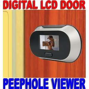   Digital Door Peephole Viewer with 2.5 LCD screen: Camera & Photo