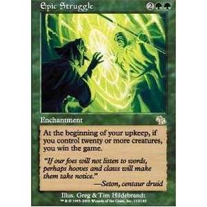  Magic the Gathering   Epic Struggle   Judgment   Foil Toys & Games