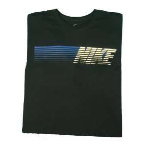  Nike Mens Loose Fit Stripped Logo T Shirt Navy 3XL 