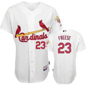 David Freese Jersey: St. Louis Cardinals #23 Home White Authentic Cool 