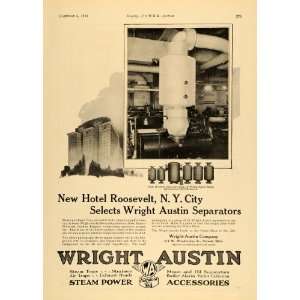   Austin Separators New Hotel Roosevelt NY   Original Print Ad Home