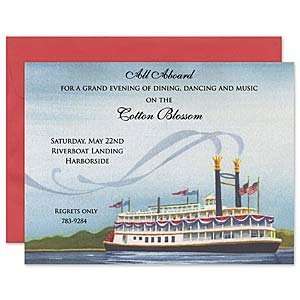  River Cruise Invitation Holiday Invitations: Health 