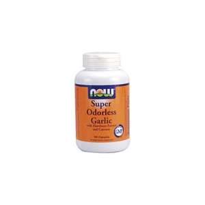  Super Odorless Garlic by NOW Foods   (50mg   180 Capsules 