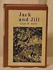 Vintage 1928 Book Jack and Jill by Louisa May Alcott, Illustrated