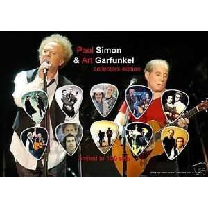  Simon & Garfunkel Guitar Pick Display Limited To 100 