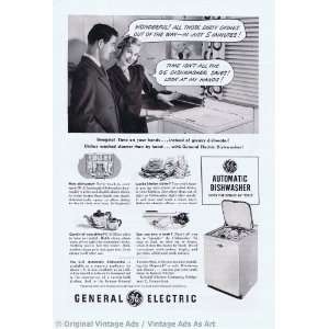   General Electric Automatic Dishwashers Vintage Ad: Everything Else