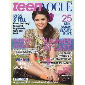    Teen Vogue June/July 2009 Selena Gomez Lauren Conrad Books