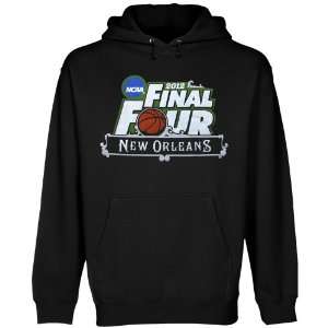 NCAA 2012 Final Four Logo Pullover Hoodie   Black  Sports 