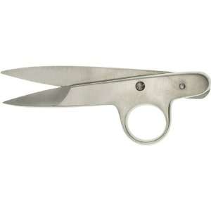 SE Heavy Metal Thread Nipper With Thumb Ring, Size 4 3/4,  