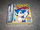 Sonic The Hedgehog Genesis Nintendo Game Boy Advance, 2006  