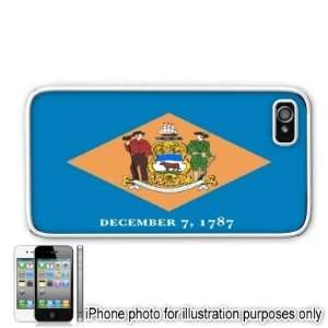   State Flag Apple Iphone 4 4s Case Cover White 