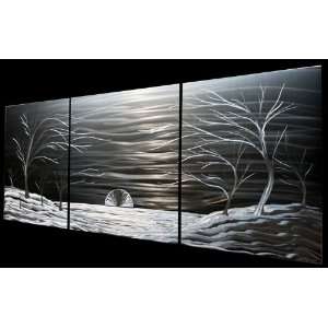 multi panel metal wall art sculpture   reaching for summer by nicholas 