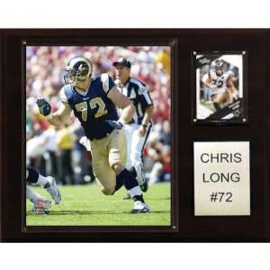  NFL Chris Long St. Louis Rams Player Plaque: Home 