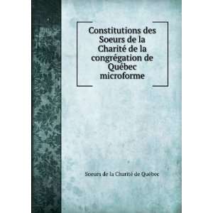  Constitutions des Soeurs de la CharitÃ© de la congrÃ 