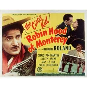  Robin Hood of Monterey Movie Poster (11 x 14 Inches   28cm 