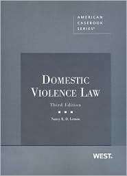 Lemons Domestic Violence Law, 3rd, (0314907017), Nancy K.D. Lemon 