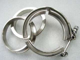 BAND CLAMP FLANGE TURBO DOWNPIPE EXHAUST 3 INCH FREE SHIPPING 