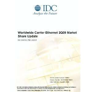 Worldwide Ethernet Switch 1Q09 Market Share Update Petr Jirovsky and Abner Germanow