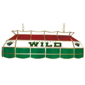  NHL Minnesota Wild Stained Glass 40 inch Lighting Fixture 