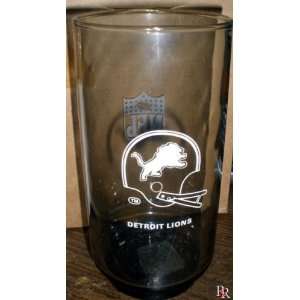  Detroit Lions Smoked Burger Chef Glass 