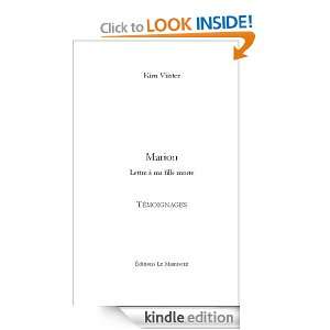 Marion (French Edition) Kim Vinter  Kindle Store